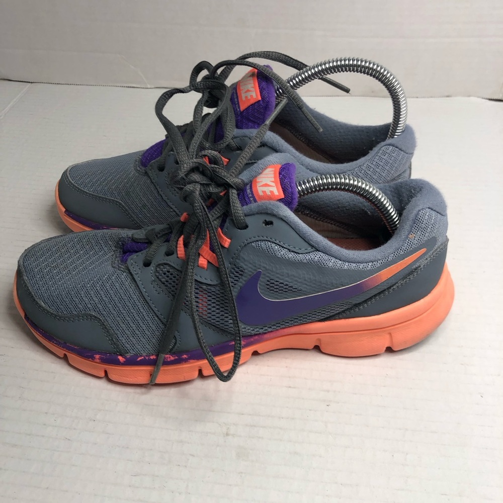Nike Sneakers Womens 6.5 Flex Experience RN 3 Running Shoes Gray 652857-006